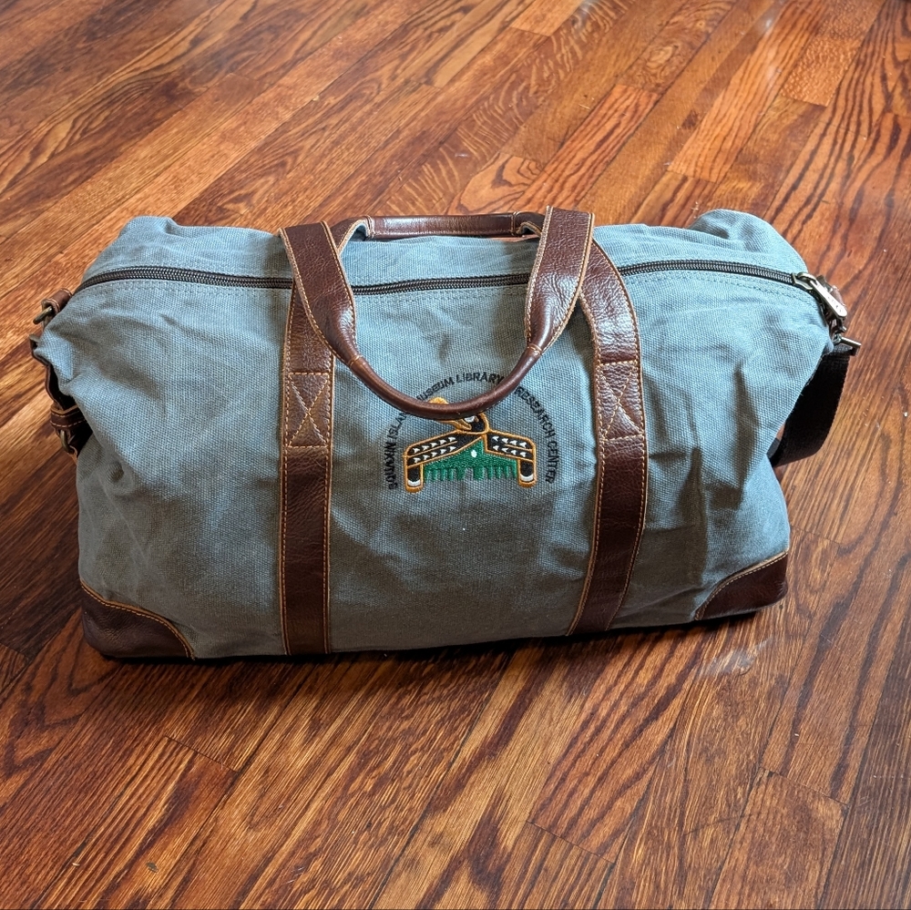 Links and Kings Canvas Duffel Bag